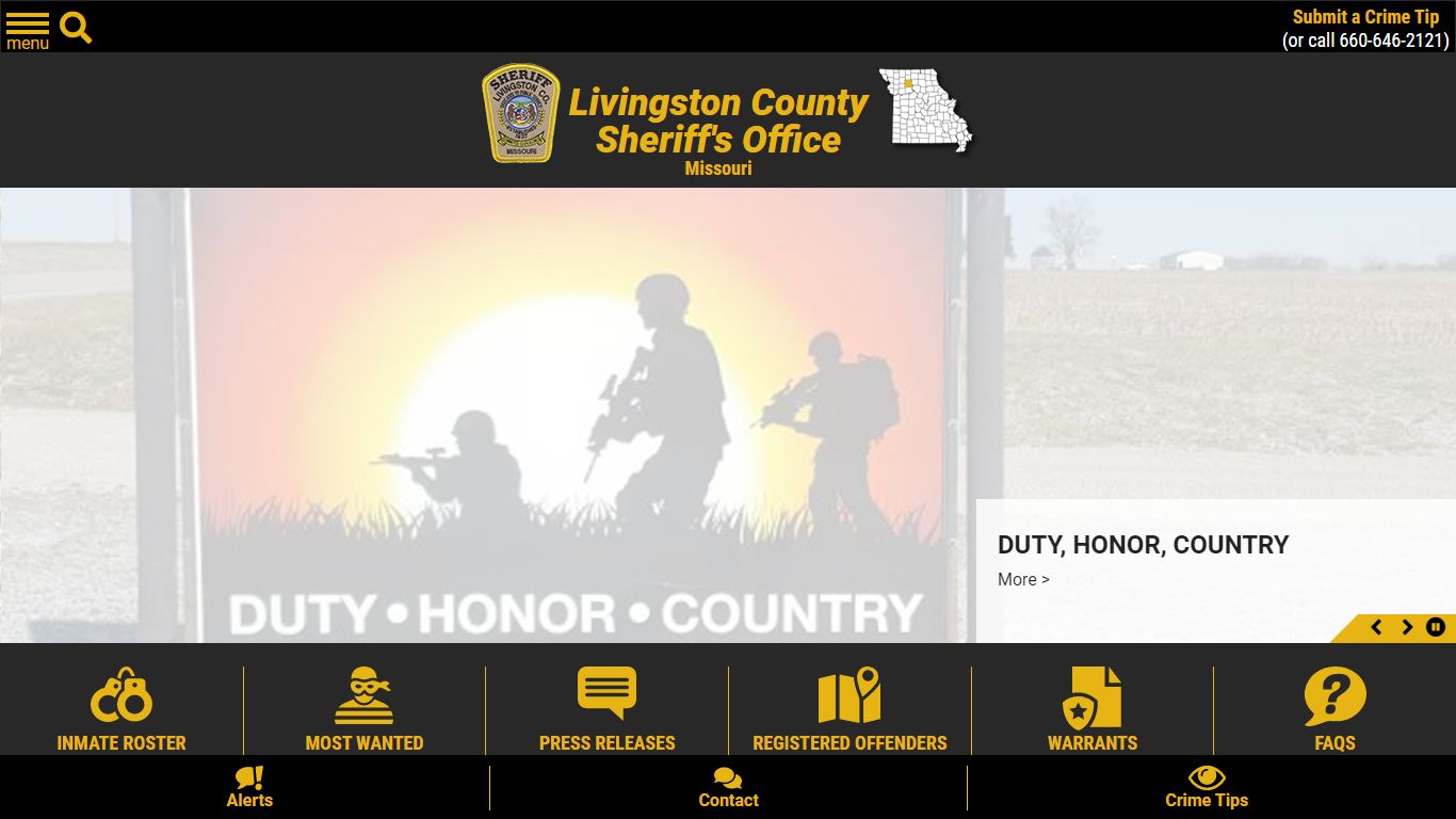 Livingston County Missouri Sheriff